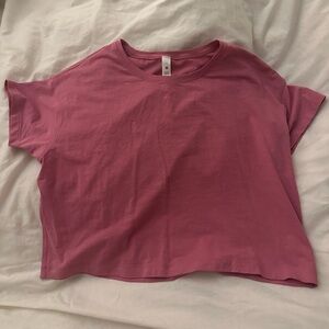 Pink Lululemon T-shirt